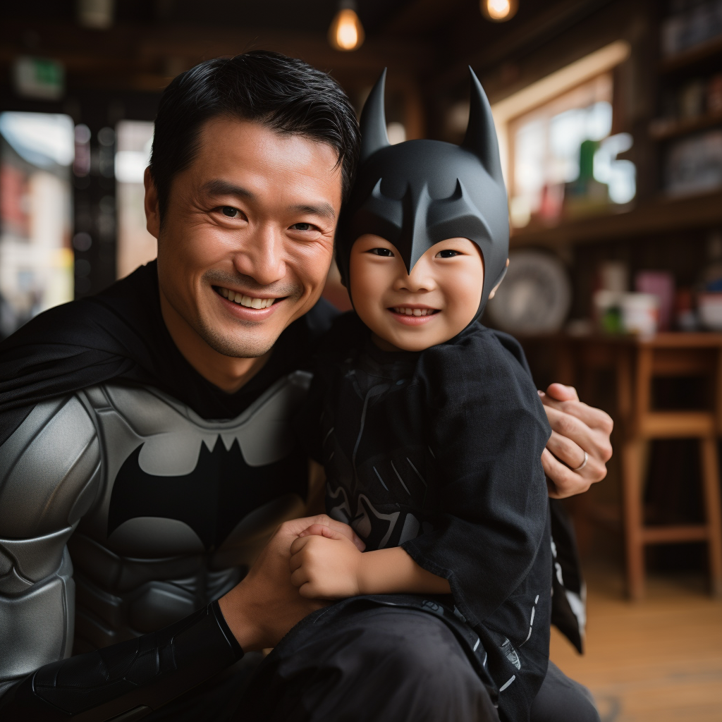 Forget Batman, Here Comes SuperDad: How to Be a Role Model for Your Children
