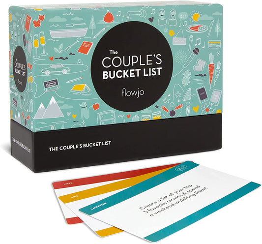 The Couples Bucket list box with cards