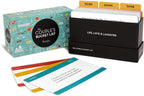 The Couples Bucket list, Box Open, with cards